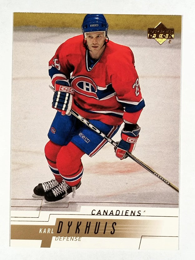 2000-01 Upper Deck #323 Karl Dykhuis