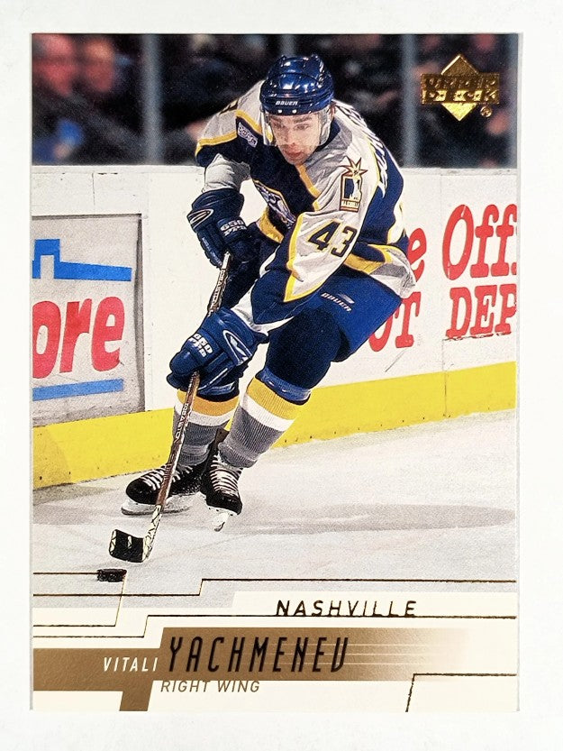 2000-01 Upper Deck #328 Vitali Yachmenev