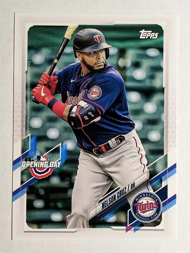 2021 Topps Opening Day #199 Nelson Cruz