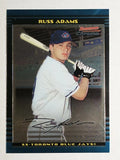 2002 Bowman Chrome Draft #14 Russ Adams RC