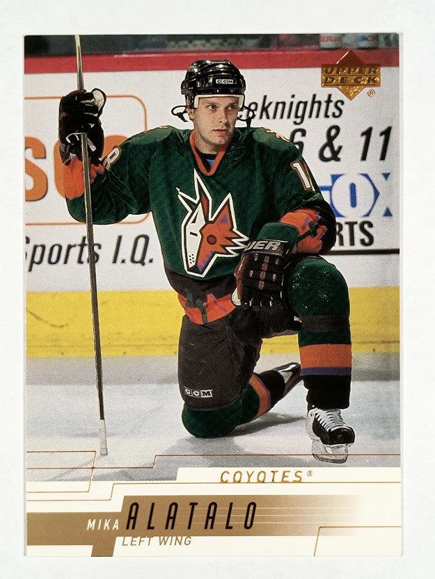 2000-01 Upper Deck #362 Mika Alatalo