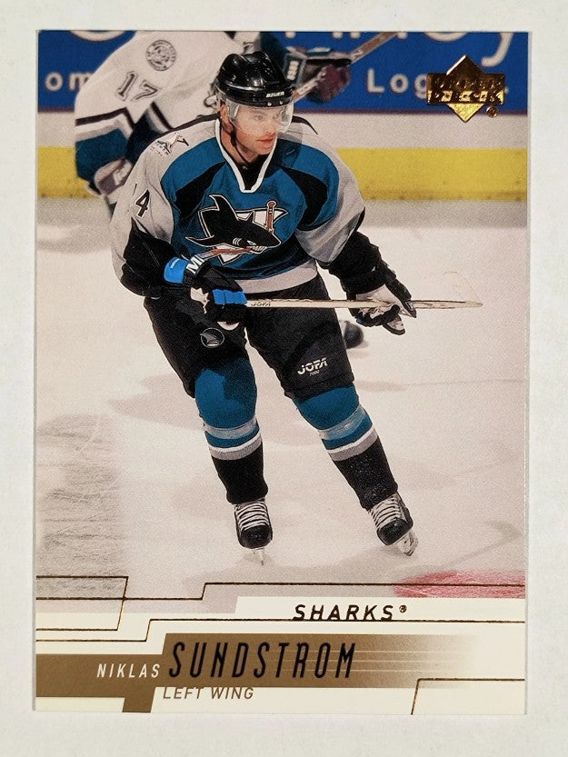 2000-01 Upper Deck #376 Niklas Sundstrom