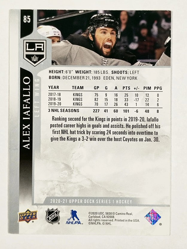 2020-21 Upper Deck #85 Alex Iafallo