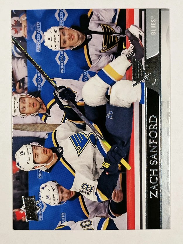 2020-21 Upper Deck #156 Zach Sanford