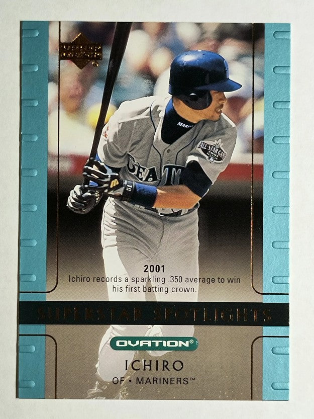 2002 Upper Deck Ovation #92 Ichiro Suzuki SS