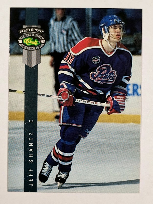 1992 Classic Four Sport #164 Jeff Shantz