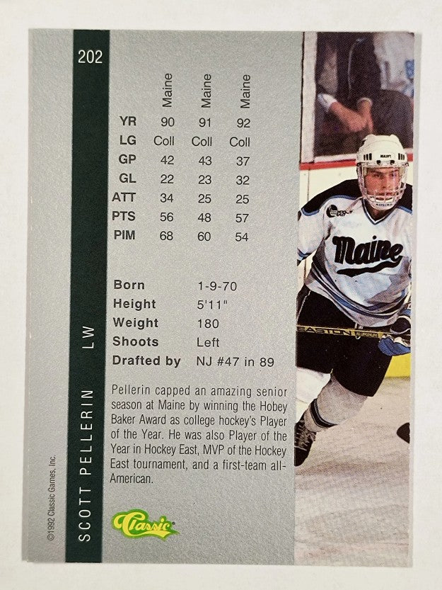1992 Classic Four Sport #202 Scott Pellerin