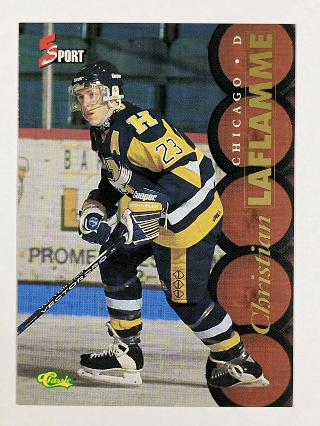 1995 Classic Five Sport #145 Christian Laflamme