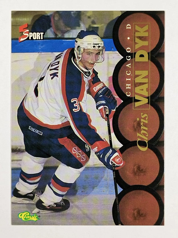 1995 Classic Five Sport #150 Chris Van Dyk