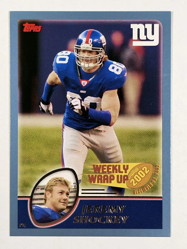 2003 Topps #307 Jeremy Shockey WW