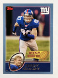 2003 Topps #307 Jeremy Shockey WW