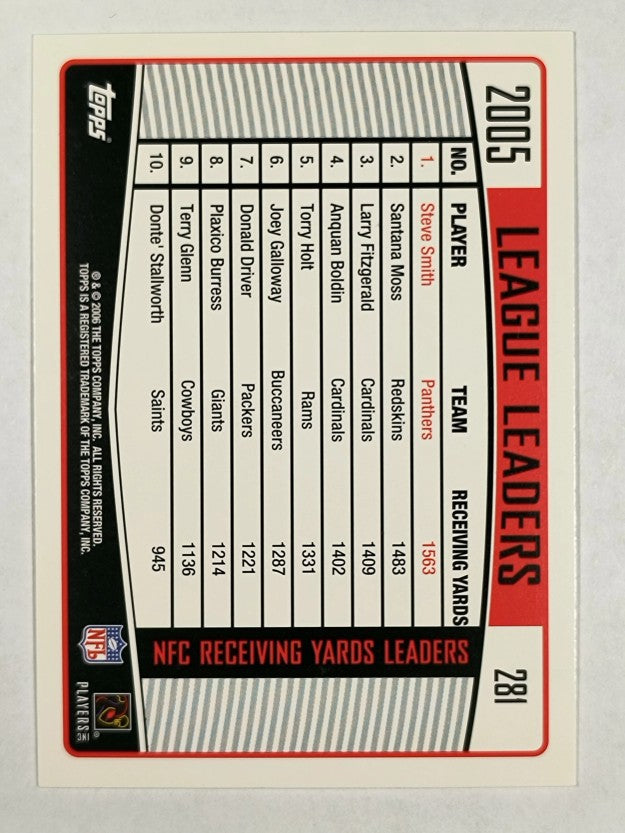 2006 Topps #281 Steve Smith LL