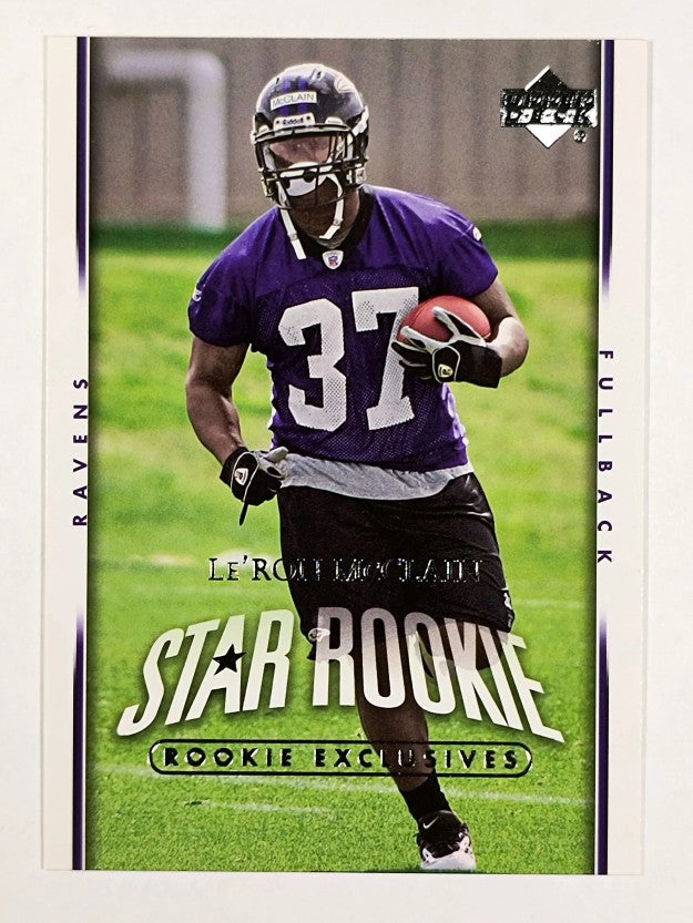 2007 Upper Deck Exclusive Edition Rookies #211 Le'Ron McClain