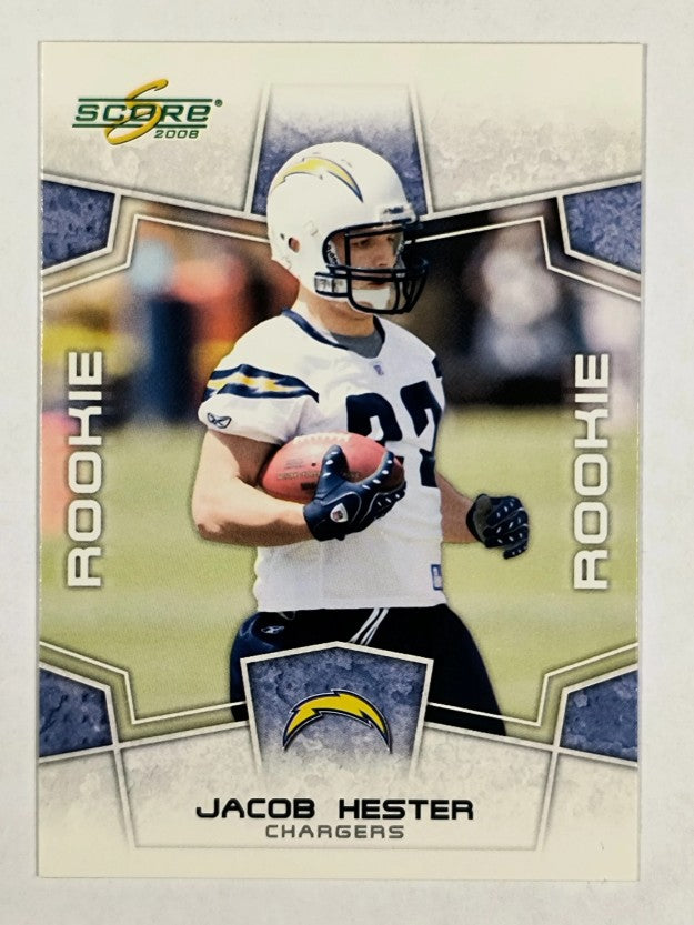 2008 Score #382 Jacob Hester RC