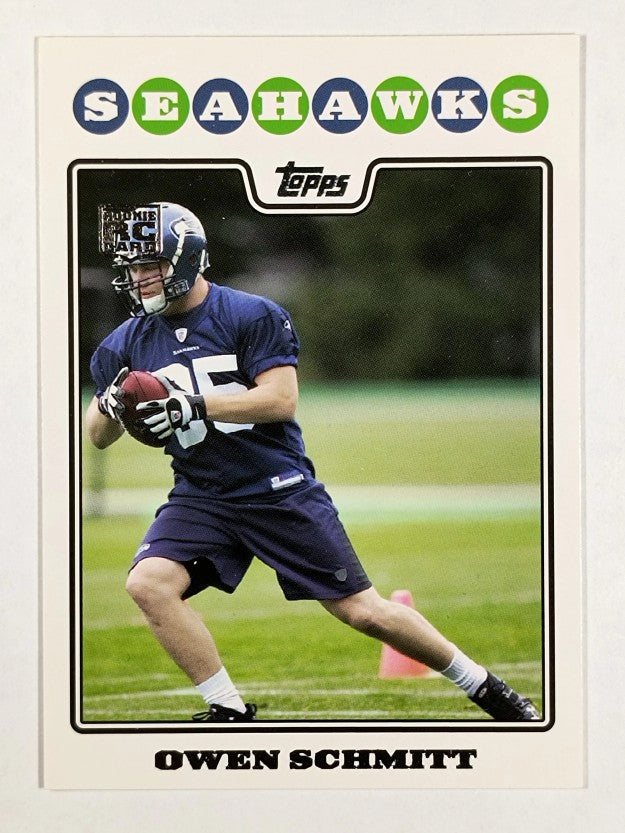 2008 Topps #390 Owen Schmitt RC