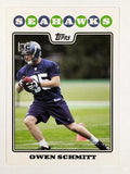 2008 Topps #390 Owen Schmitt RC