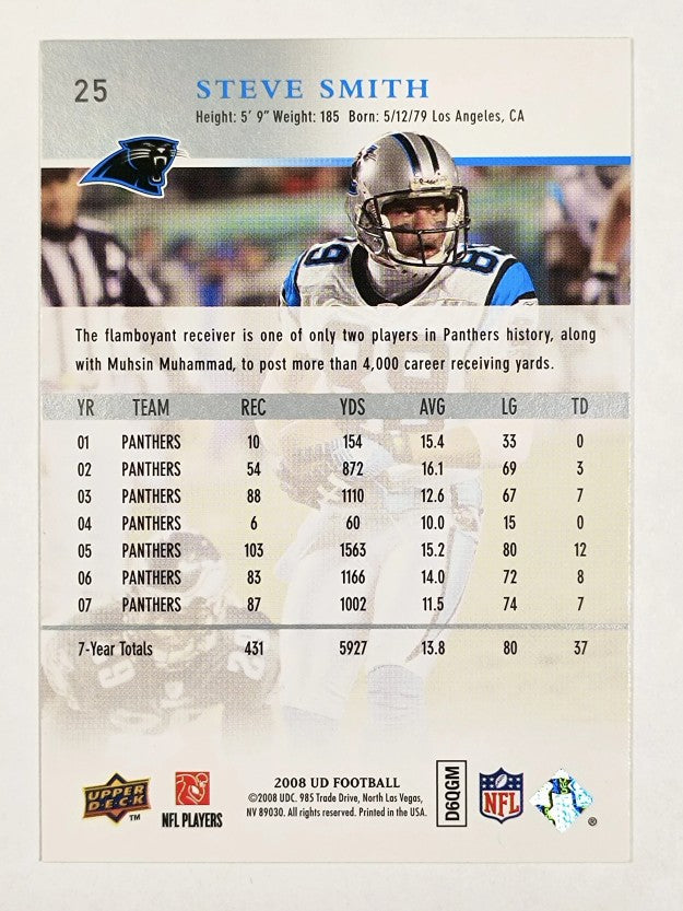2008 Upper Deck #25 Steve Smith