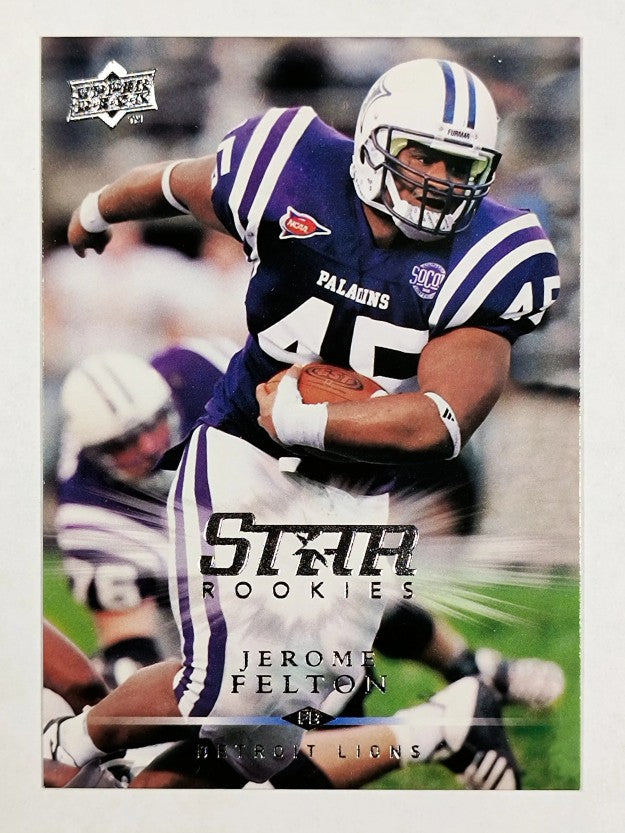 2008 Upper Deck #202 Jerome Felton RC