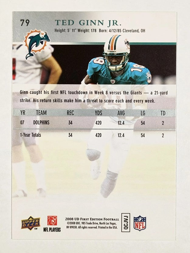 2008 Upper Deck First Edition #79 Ted Ginn Jr.