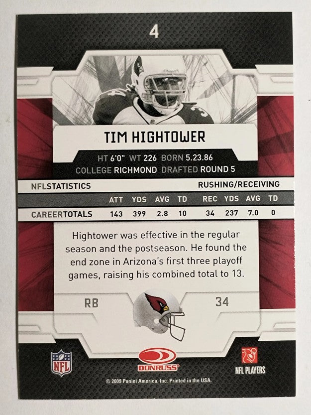 2009 Donruss Elite #4 Tim Hightower