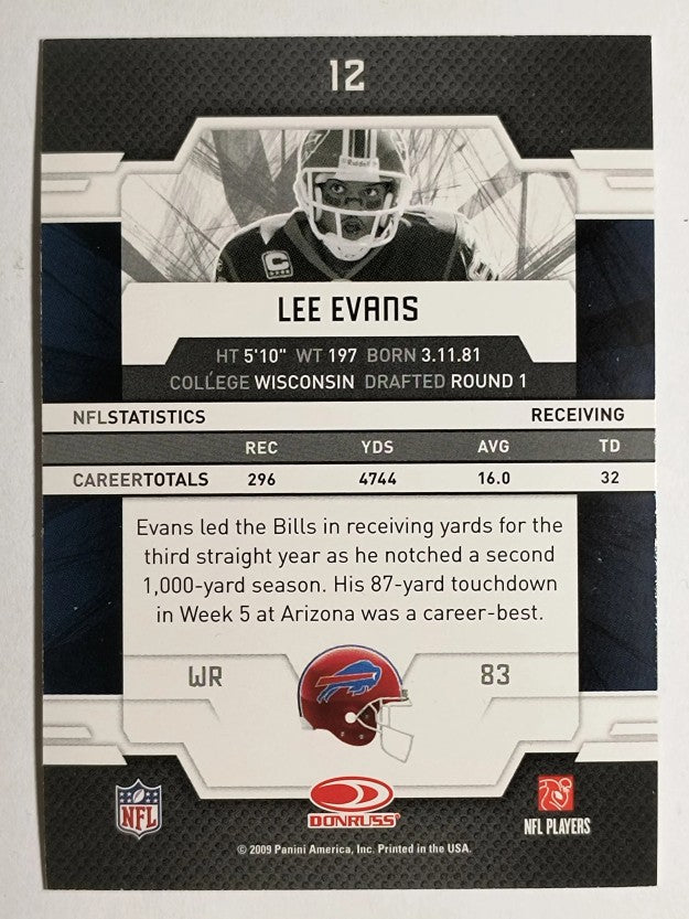 2009 Donruss Elite #12 Lee Evans