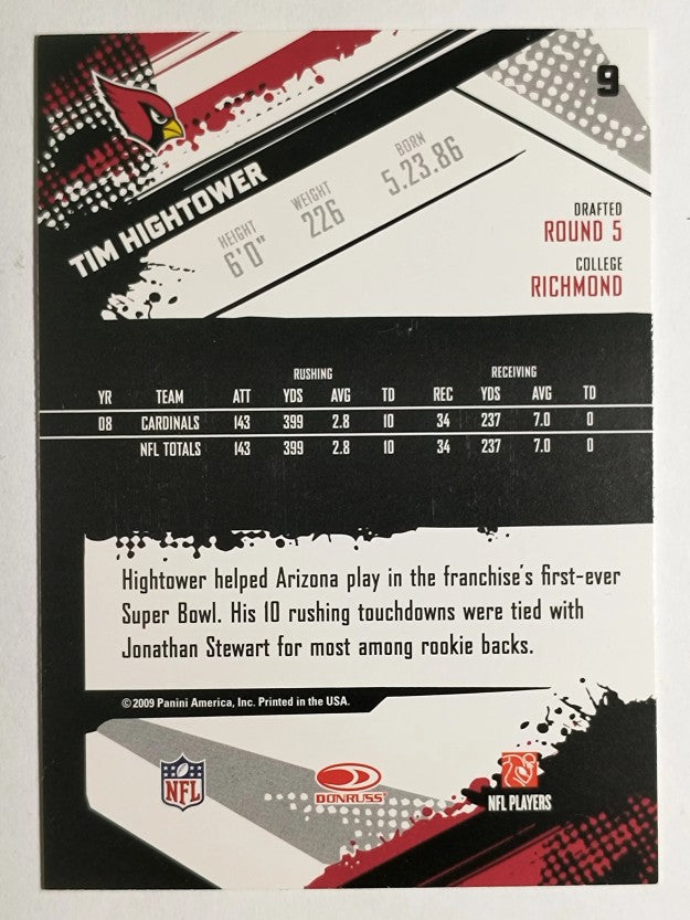 2009 Score #9 Tim Hightower
