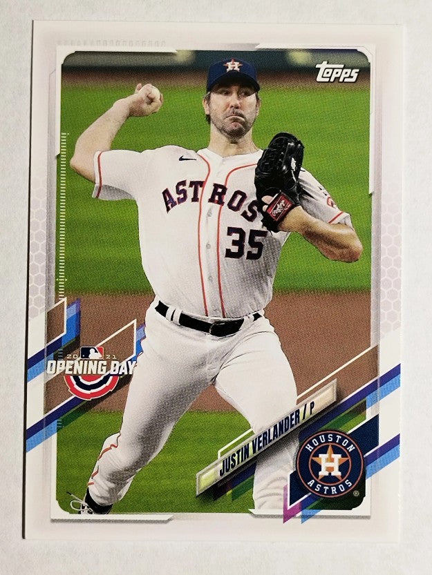 2021 Topps Opening Day #209 Justin Verlander