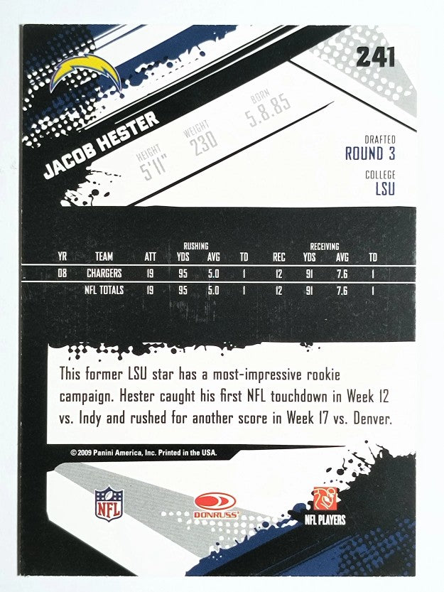 2009 Score #241 Jacob Hester