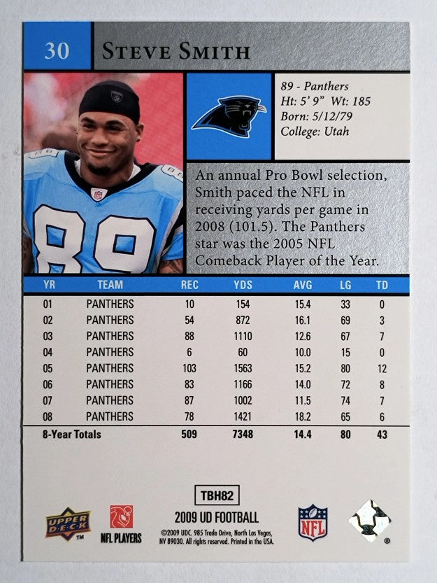 2009 Upper Deck #30 Steve Smith