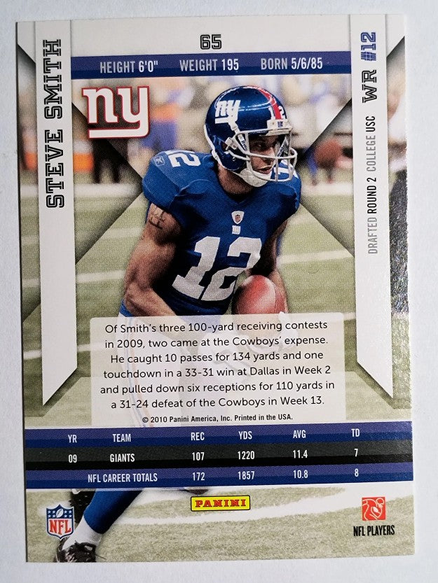2010 Epix #65 Steve Smith USC