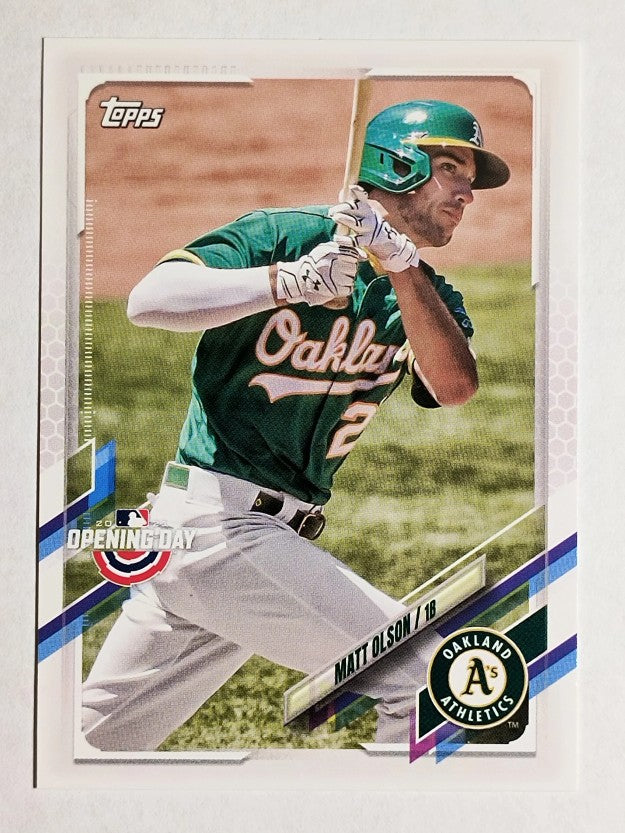 2021 Topps Opening Day #215 Matt Olson