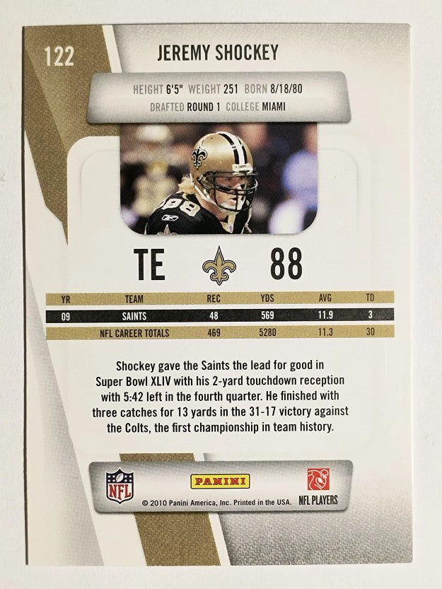 2010 Prestige #122 Jeremy Shockey