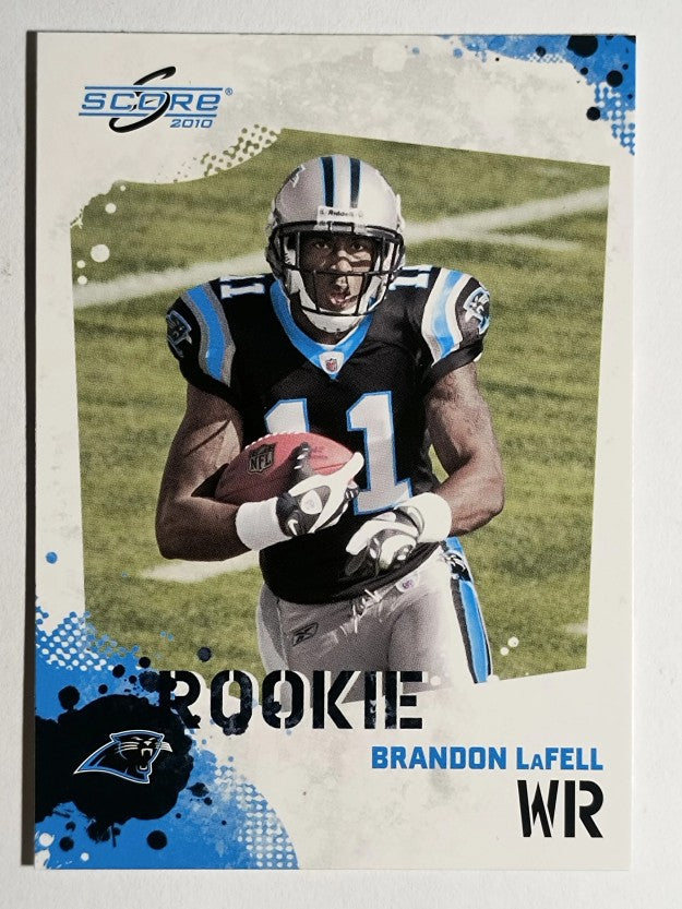2010 Score #312 Brandon LaFell RC
