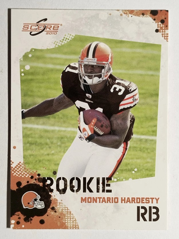 2010 Score #373 Montario Hardesty RC