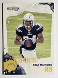 2010 Score #386 Ryan Mathews RC