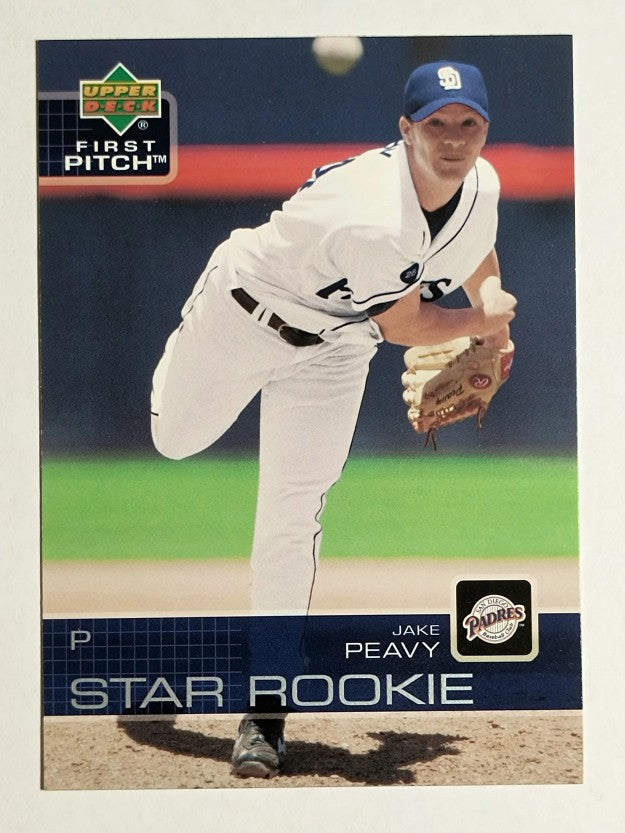 2003 Upper Deck First Pitch #26 Jake Peavy SR