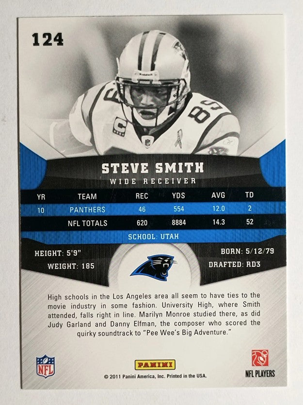 2011 Panini Gridiron Gear #124 Steve Smith