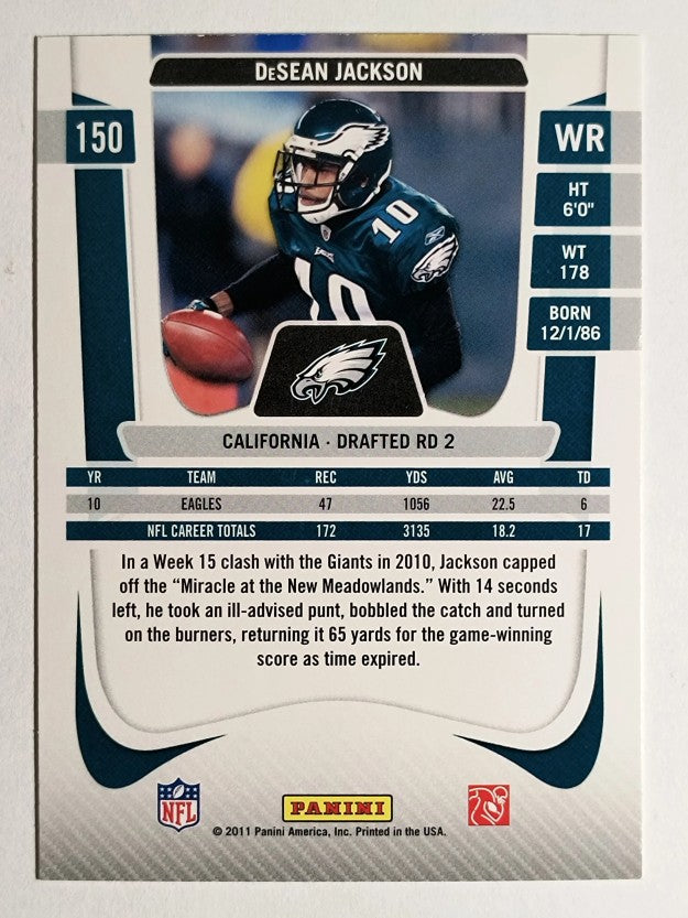 2011 Prestige #150 DeSean Jackson