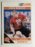 2011 Score #370 Owen Marecic RC