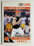 2011 Score Factory Set Updates #370 Owen Marecic