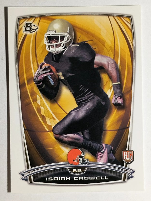 2014 Bowman #R12 Isaiah Crowell RC