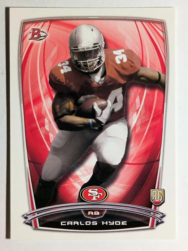 2014 Bowman #R14 Carlos Hyde RC