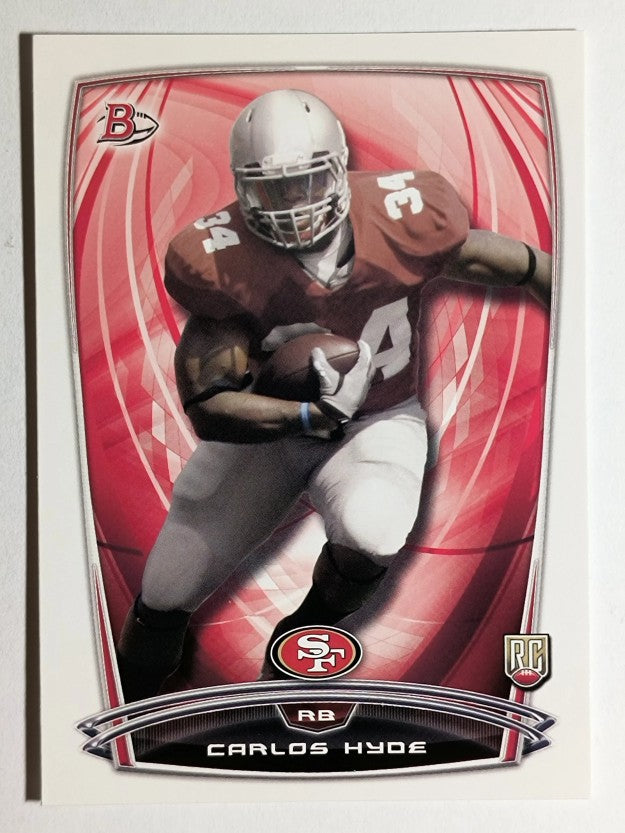 2014 Bowman #R14 Carlos Hyde RC