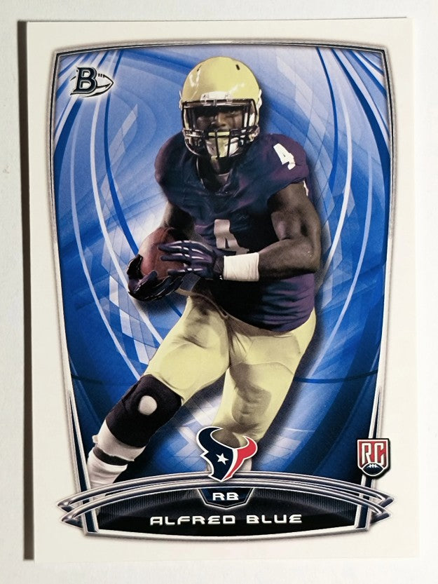 2014 Bowman #R98 Alfred Blue RC
