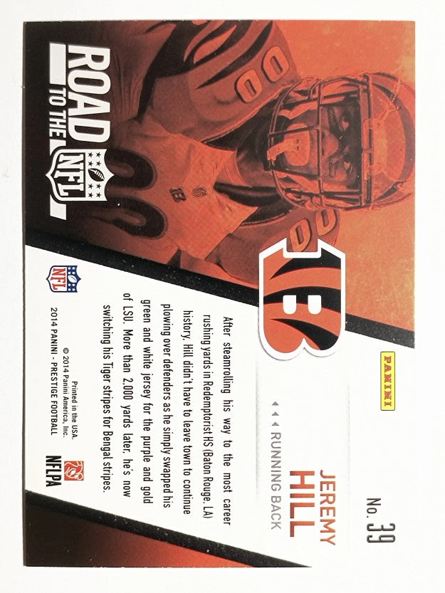 2014 Prestige Road to the NFL #39 Jeremy Hill