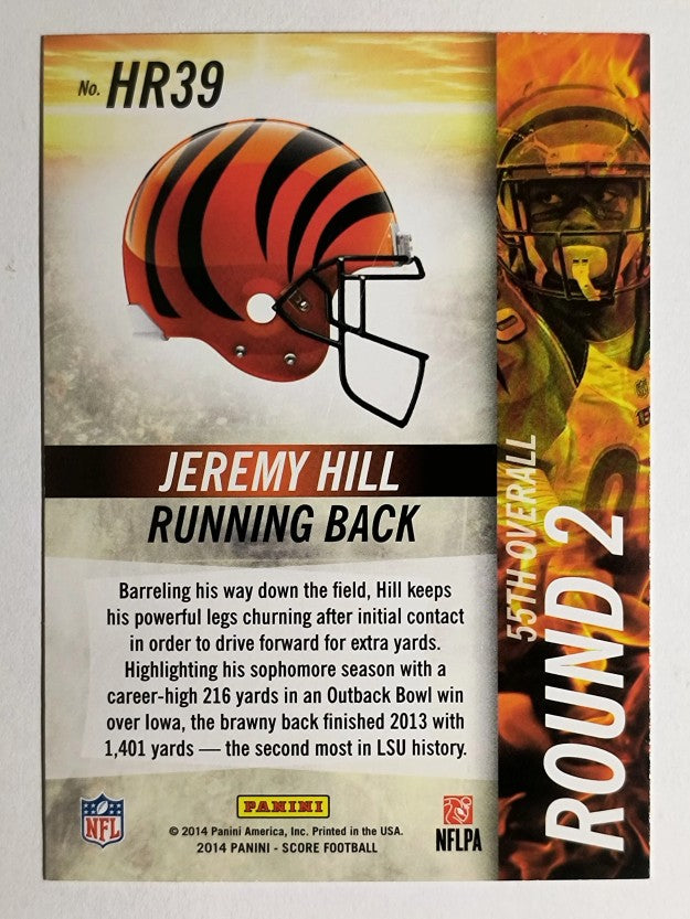 2014 Score Hot Rookies #HR39 Jeremy Hill