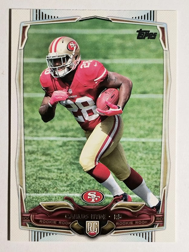 2014 Topps #383A Carlos Hyde RC