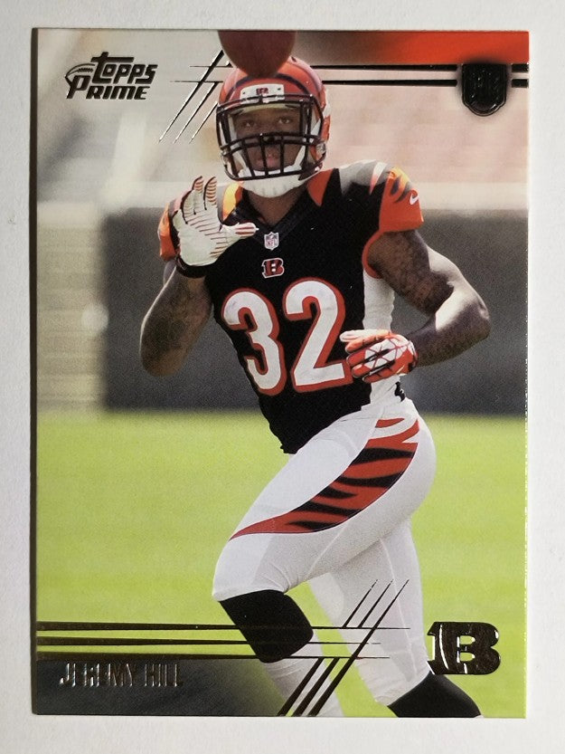 2014 Topps Prime #114A Jeremy Hill RC/catching the ball