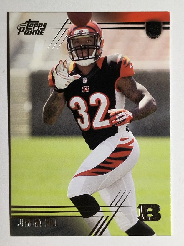 2014 Topps Prime #114A Jeremy Hill RC/catching the ball