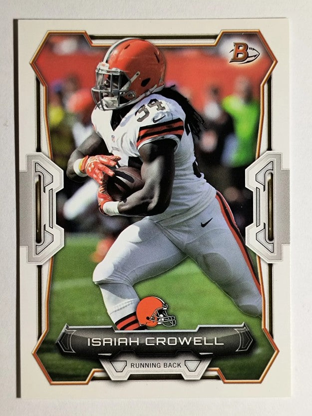 2015 Bowman #V28 Isaiah Crowell